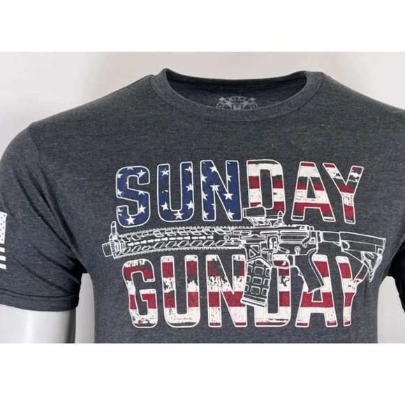 Howitzer Style Men's T-shirt Gunday Military Grunt - Picture 7 of 9